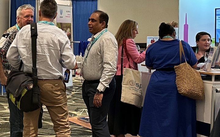 Exhibitor with Attendee